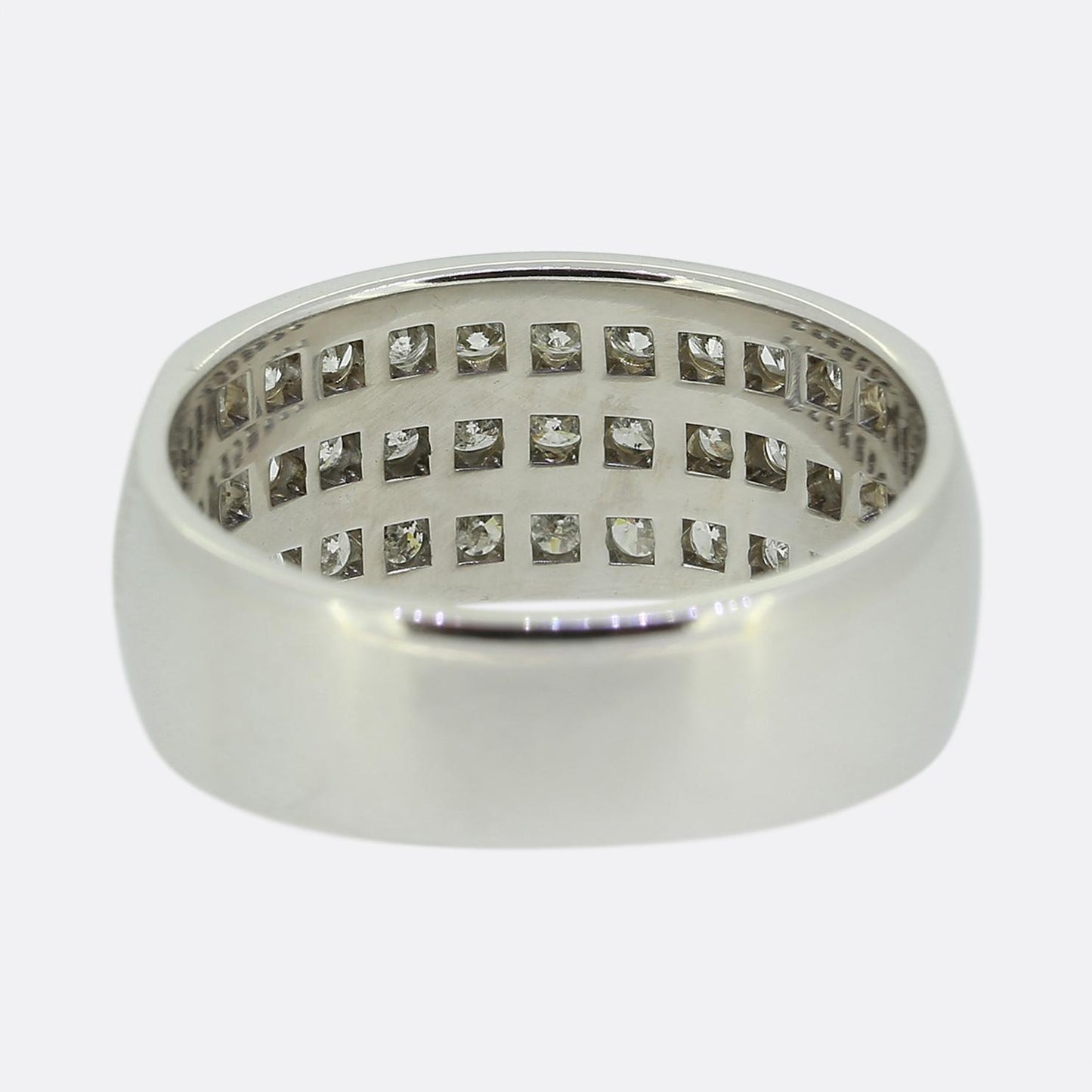 1.00 Carat Triple Layered Diamond Ring