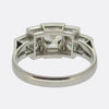 Late Art Deco Asscher Cut Diamond Ring