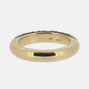 Adolfo Courrier Orange Sapphire and Diamond Band Ring