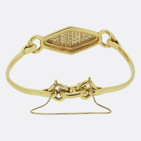 Cartier Paved Diamond Bracelet