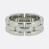 Carter Maillon Panthère Triple Row Half-Paved Diamond Ring Size P (56)