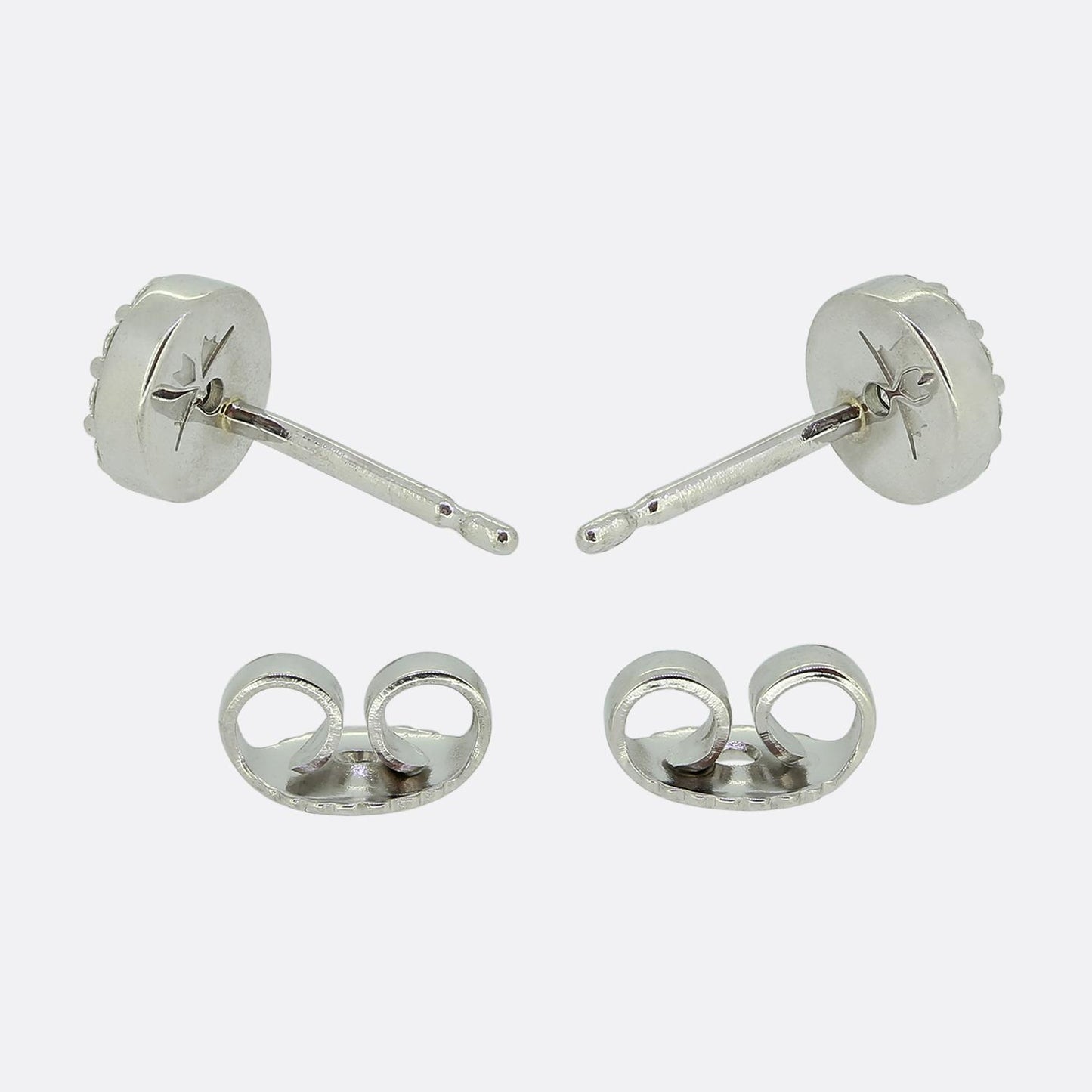 Hearts on Fire Fulfillment Diamond Halo Earrings