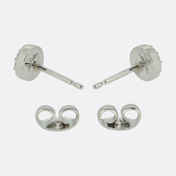 Hearts on Fire Fulfillment Diamond Halo Earrings