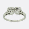 Edwardian 2.95 Carat Old Cut Diamond Two-Stone Ring