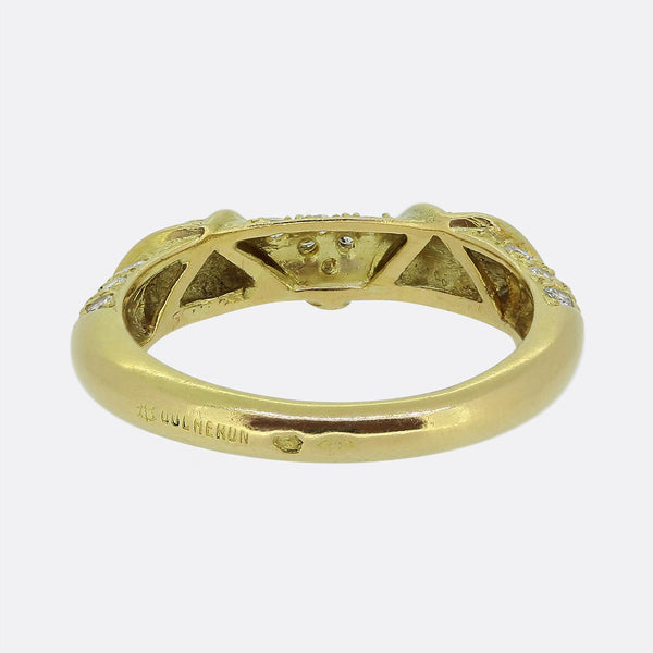 Boucheron Pavé Diamond Set Band Ring