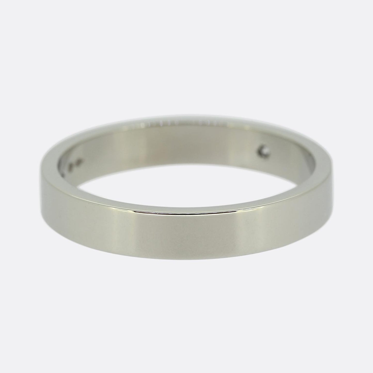 Cartier C De Cartier Diamond Wedding Band Ring