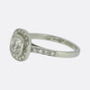 0.66 Carat Cushion-Cut Diamond Ring