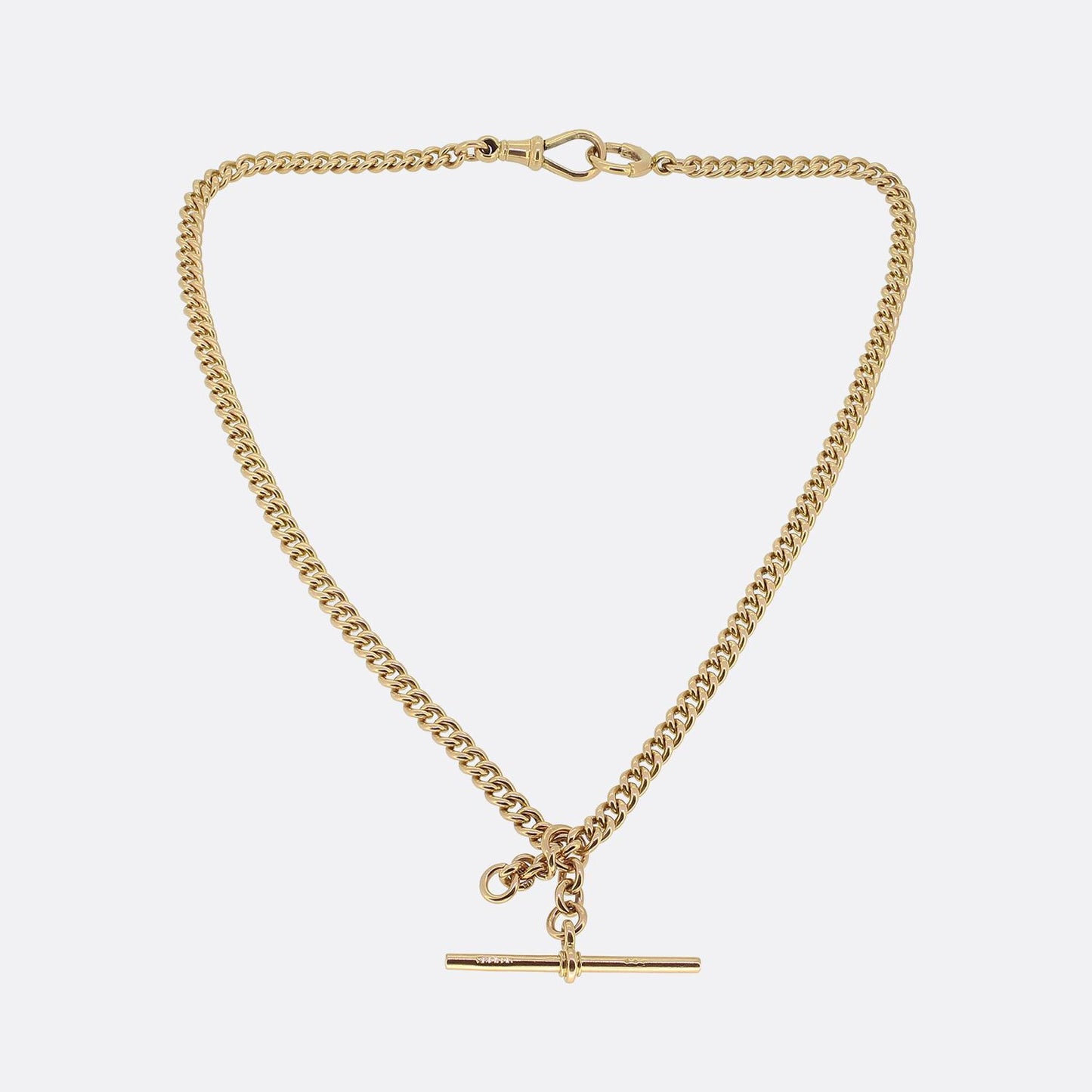 Antique 15ct Gold Albert Chain Necklace