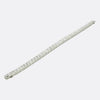 21.00 Carat Carré Cut Diamond Line Bracelet