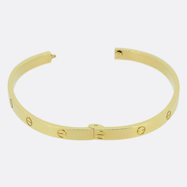 Cartier Medium Model LOVE Bangle Size 18