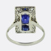 Art Deco Sapphire and Diamond Ring