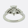 Graff 1.51 Carat Pear-Cut Diamond Three-Stone Promise Engagement Ring