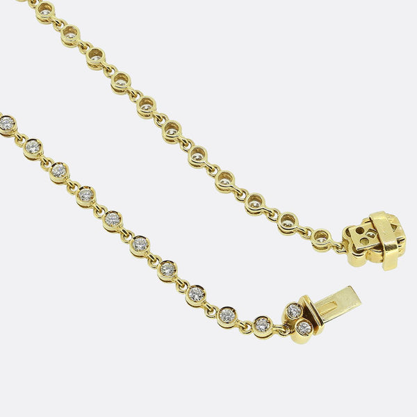 Cartier Vintage Diamond Festoon Necklace