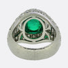 Bvlgari 4.91 Carat Emerald and Diamond Trombino Ring