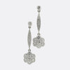 Vintage Diamond Drop Earrings