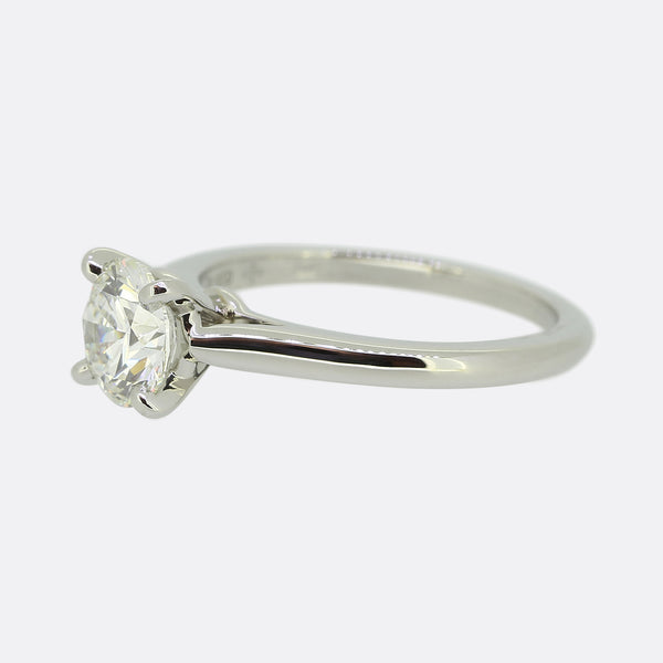 Cartier 1.03 Carat Diamond Solitaire Ring