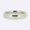 Tiffany & Co. Platinum 4mm Band Ring Size Q