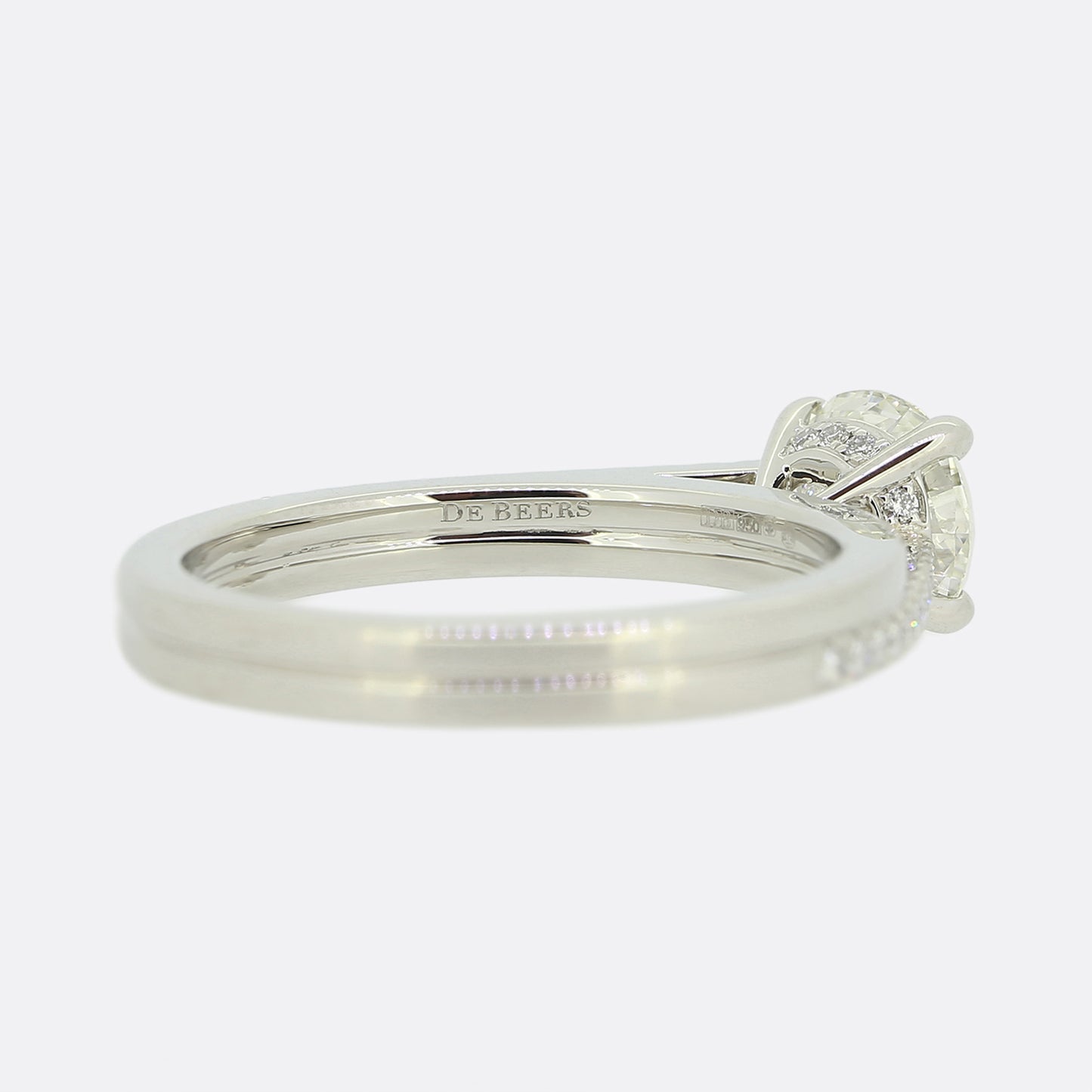 De Beers 1.04 Carat Diamond Promise Solitaire Ring