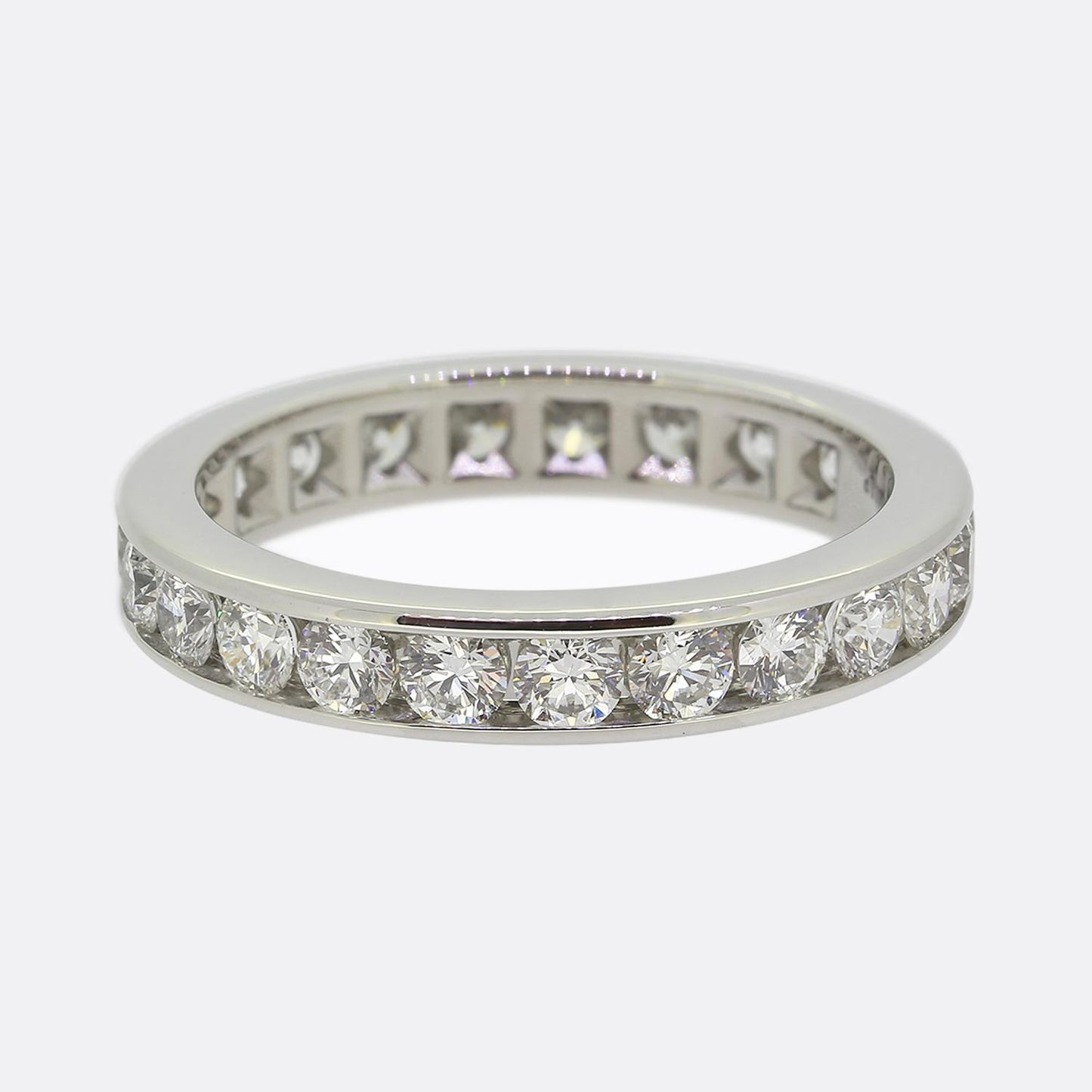 Tiffany & Co. Diamond Full-Eternity Ring Size R (59)