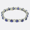 Oscar Heyman Sapphire and Diamond Bracelet