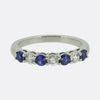Tiffany & Co. Forever Sapphire and Diamond Ring