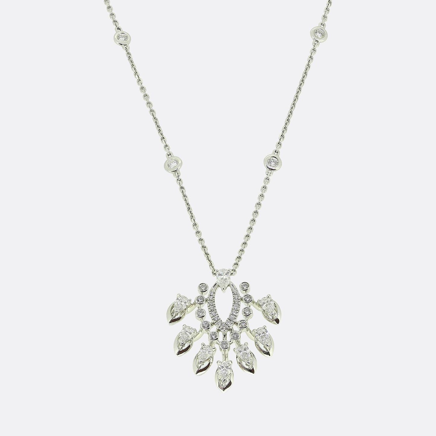 Messika Desert Bloom Diamond Necklace