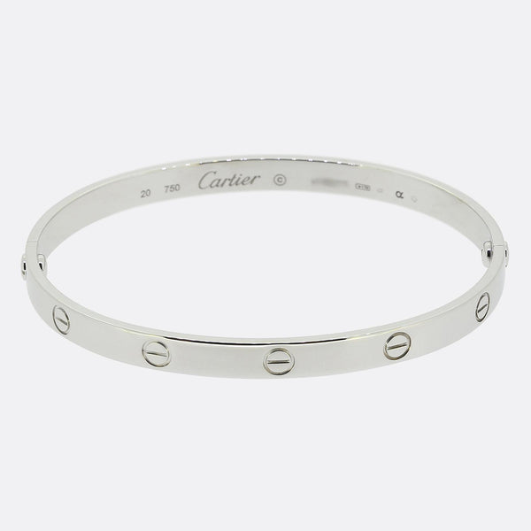 Cartier LOVE Bangle Size 20
