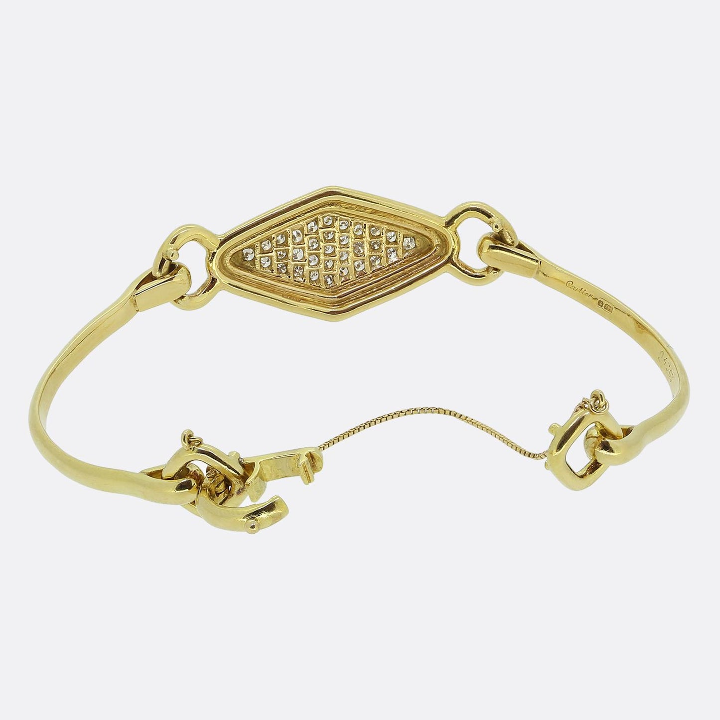 Cartier Paved Diamond Bracelet