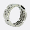 Carter Maillon Panthère Triple Row Half-Paved Diamond Ring Size P (56)