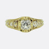 Victorian 0.85 Carat Diamond Ring