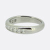 Tiffany & Co. 0.55 Carat Lucida Diamond Half-Eternity Ring