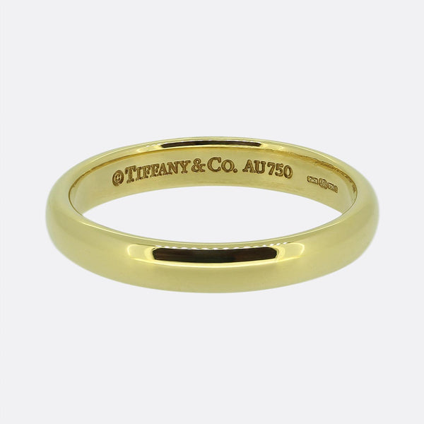 Tiffany & Co. 3mm Band Ring Size L (51.5)