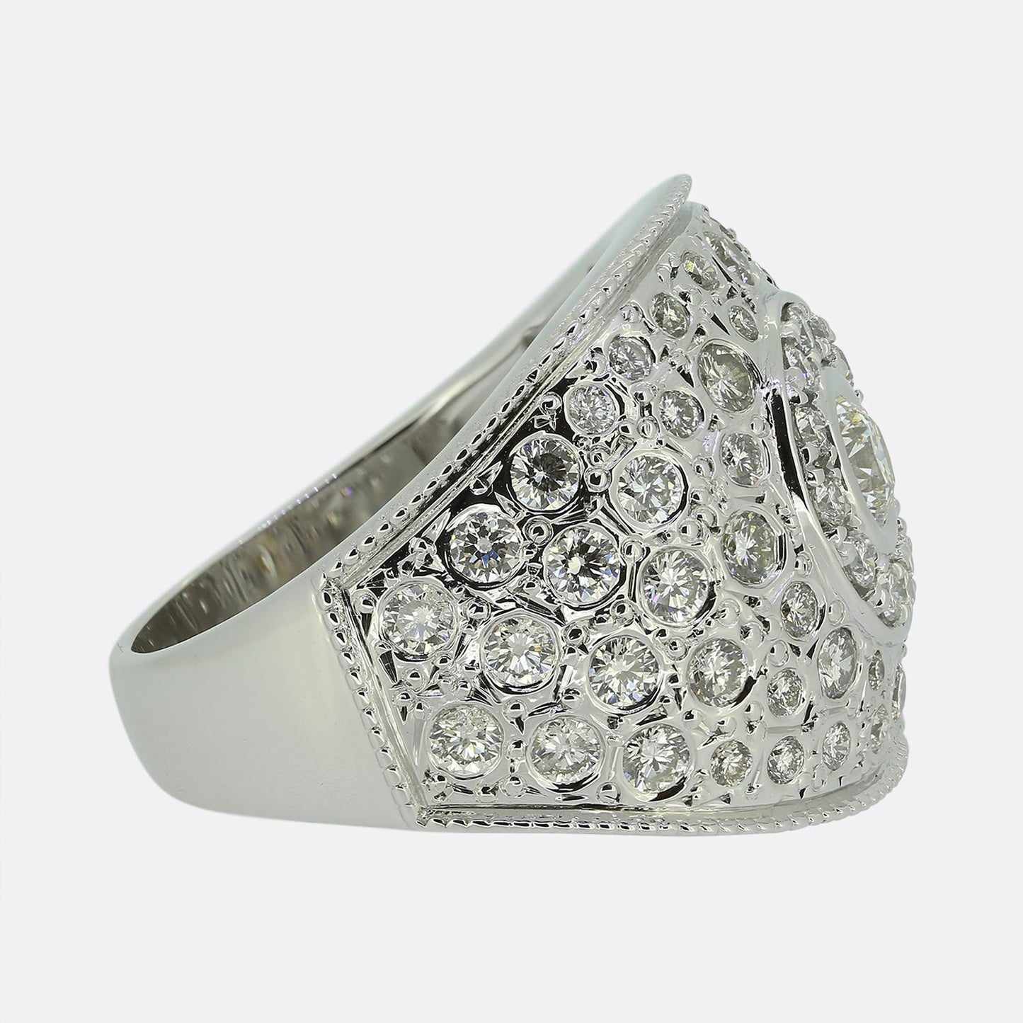 Vintage 2.00 Carat Diamond Dress Ring