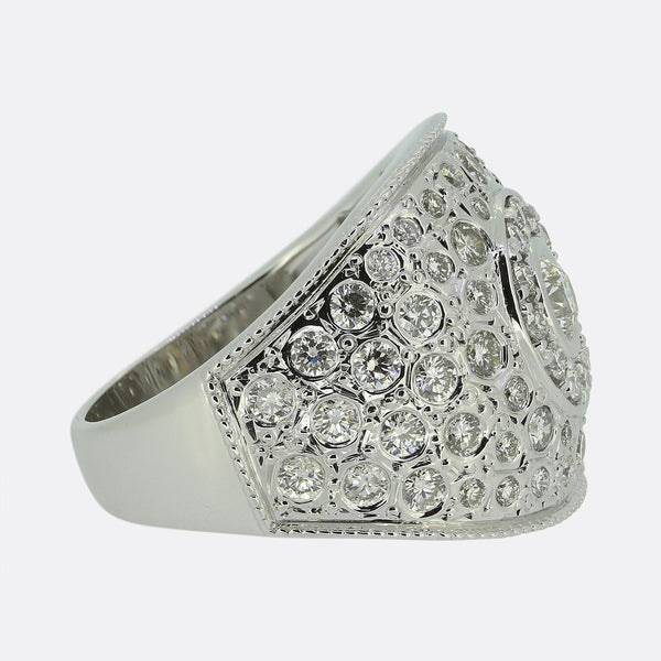 Vintage 2.00 Carat Diamond Dress Ring