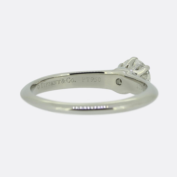 Tiffany & Co. 0.51 Carat Diamond Engagement Ring