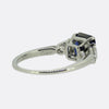 Cartier Sapphire and Diamond Three-Stone Ring
