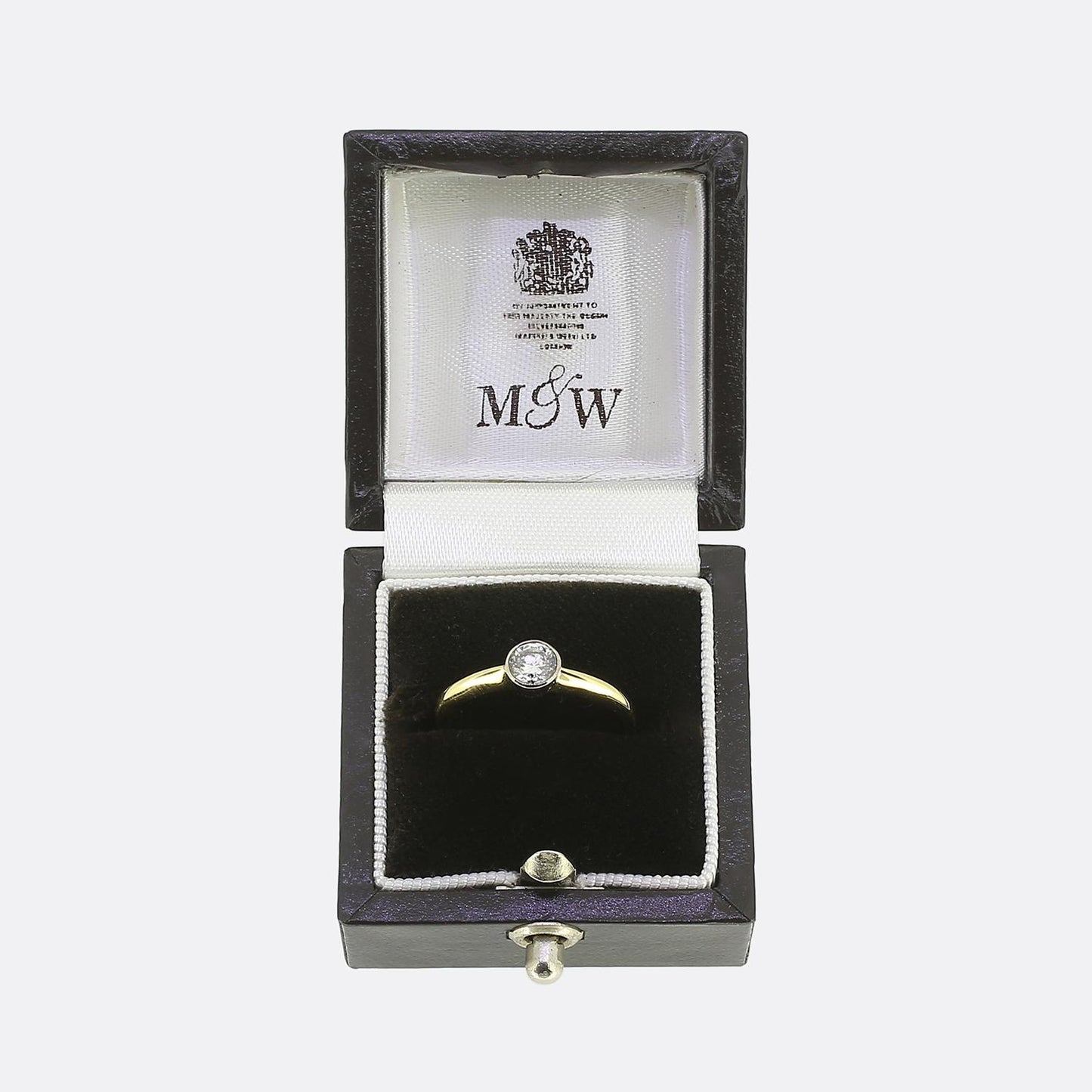 Mappin & Webb 0.30 Carat Diamond Solitaire Ring