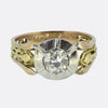 Victorian 0.95 Carat Diamond Single-Stone Ring