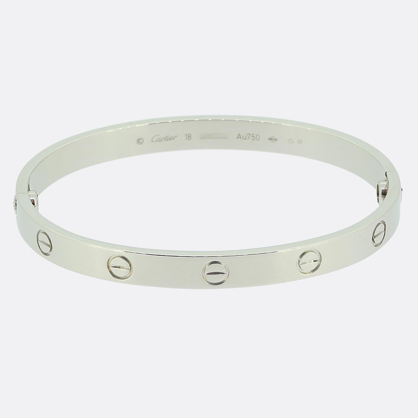 Cartier Classic Model Love Bangle Size 18