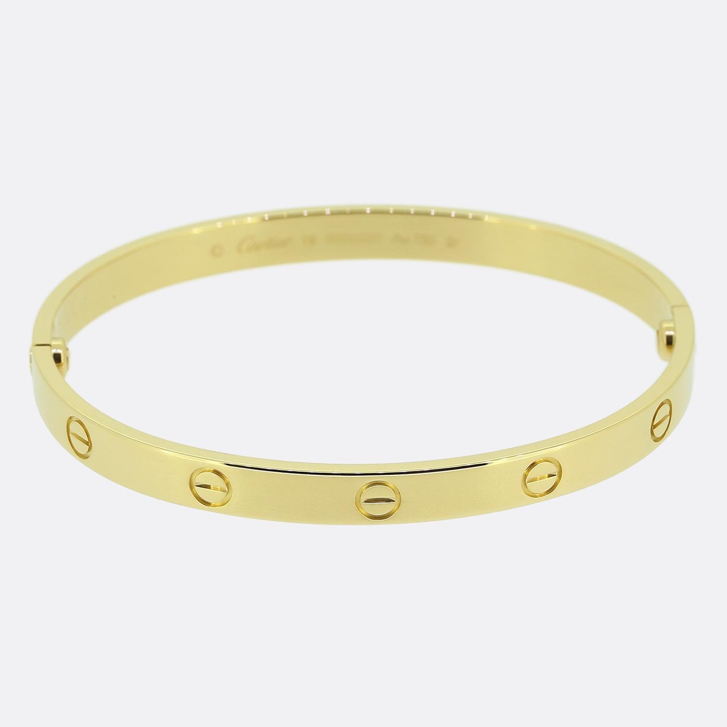 Cartier Classic Model LOVE Bangle Size 19