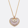 Boodles Sophie Diamond and Mother of Pearl Pendant Necklace