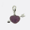Theo Fennell Pink Sapphire Love Heart Pendant