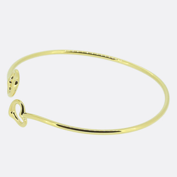 Tiffany & Co. Elsa Peretti Open Heart Bangle