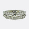 Tiffany & Co. 0.62 Carat Diamond Bridal Ring Set