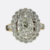 Art Deco Diamond Cluster Ring