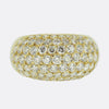 Vintage French Pavé Diamond Set Ring