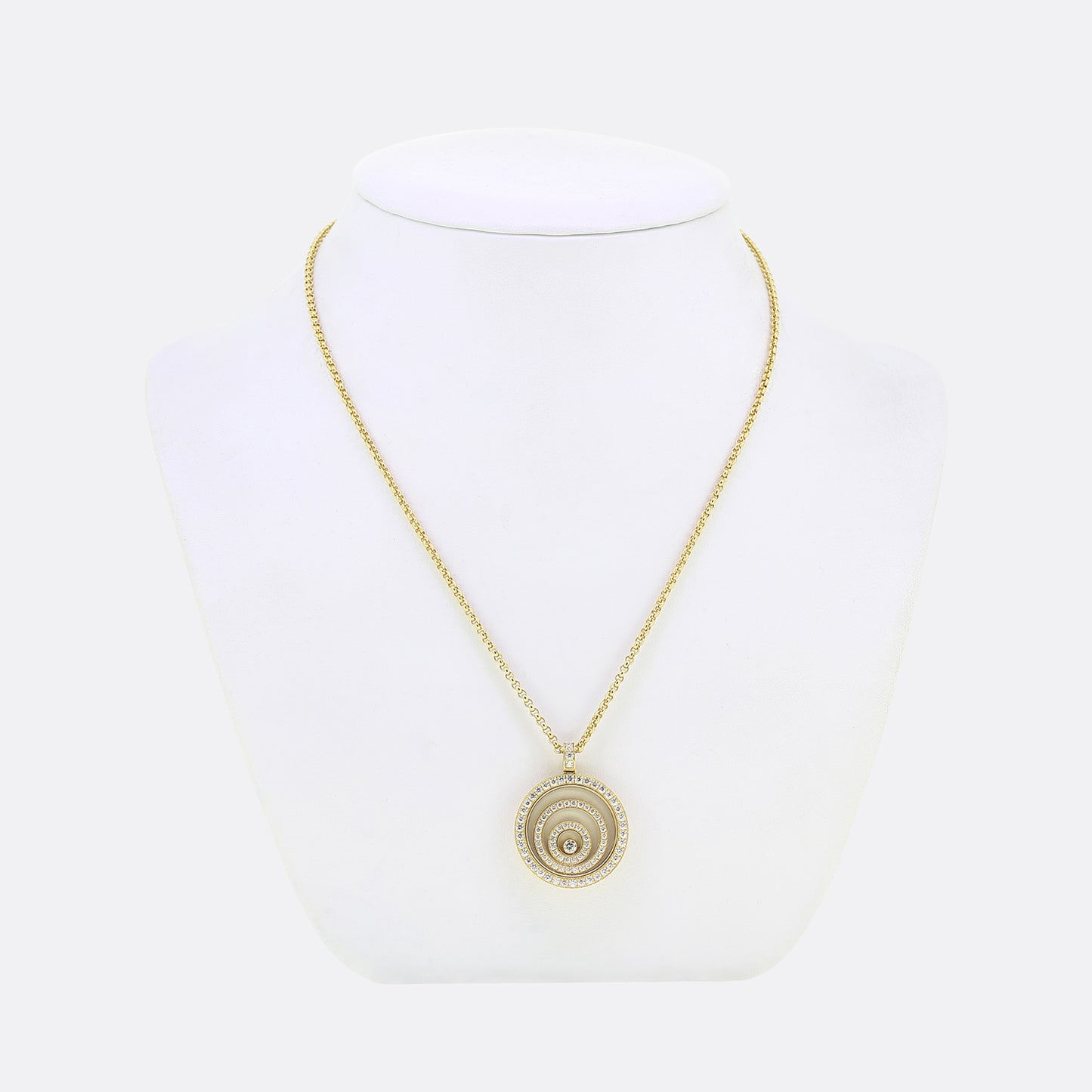 Chopard Happy Spirit Floating Diamond Necklace