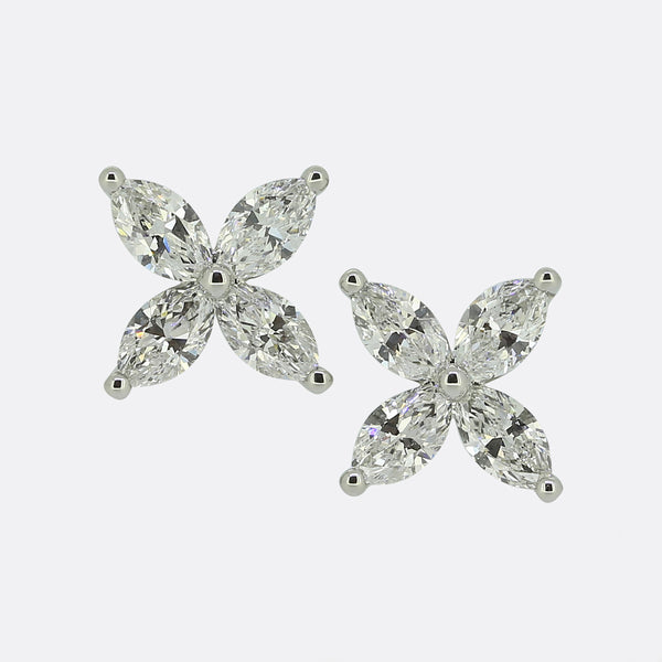 Tiffany & Co. Medium Victoria Diamond Earrings