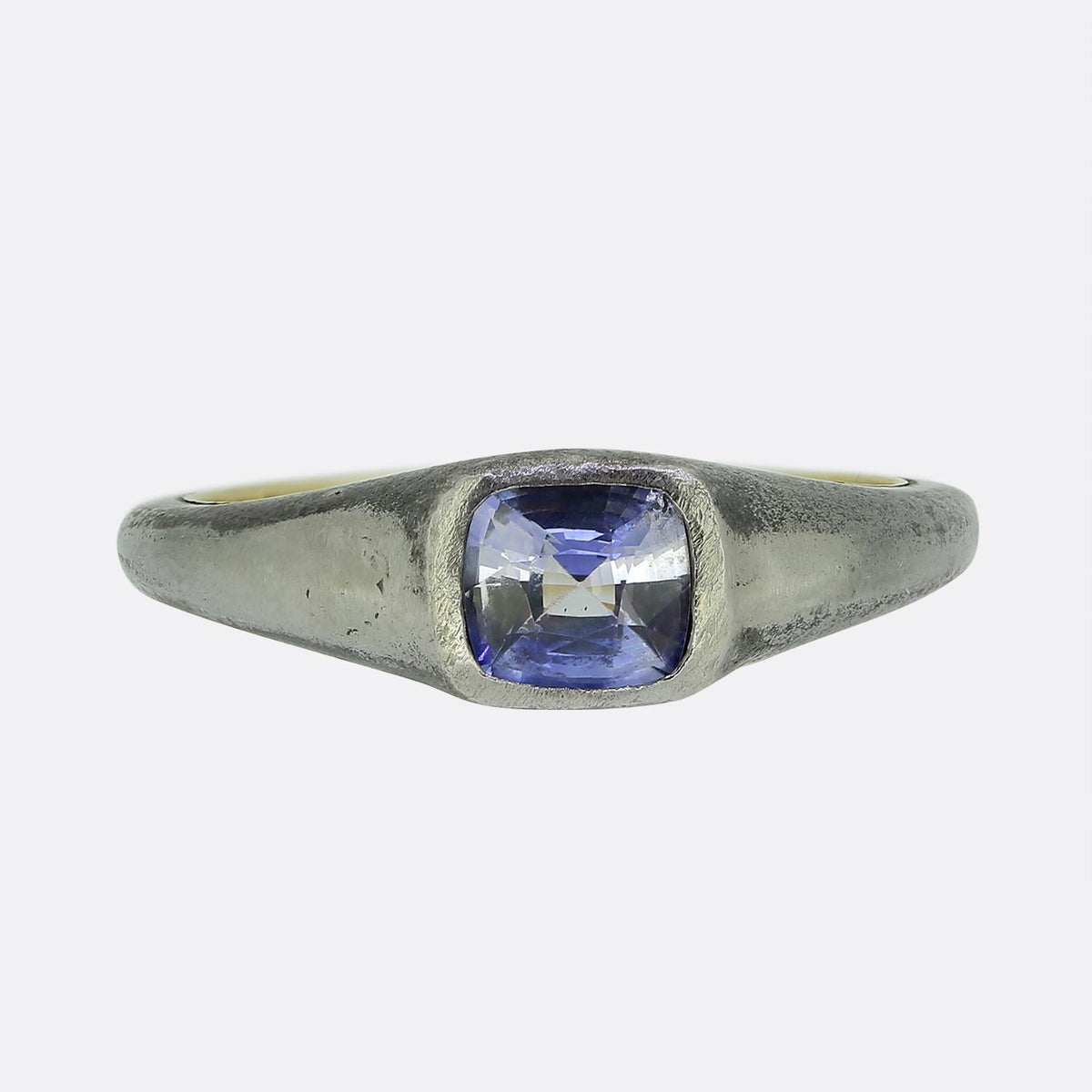 0.50 Carat Sapphire Single-Stone Ring