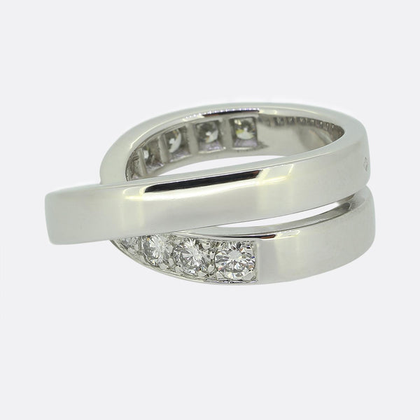 Cartier Paris Nouvelle Diamond Ring Size J (49)